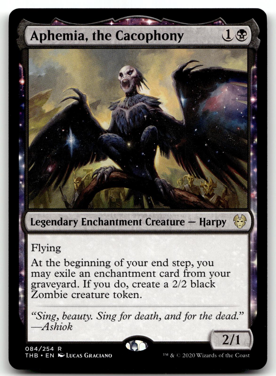 Aphemia, the Cacophony 84 Rare Theros Beyond Death Magic: The Gathering NM