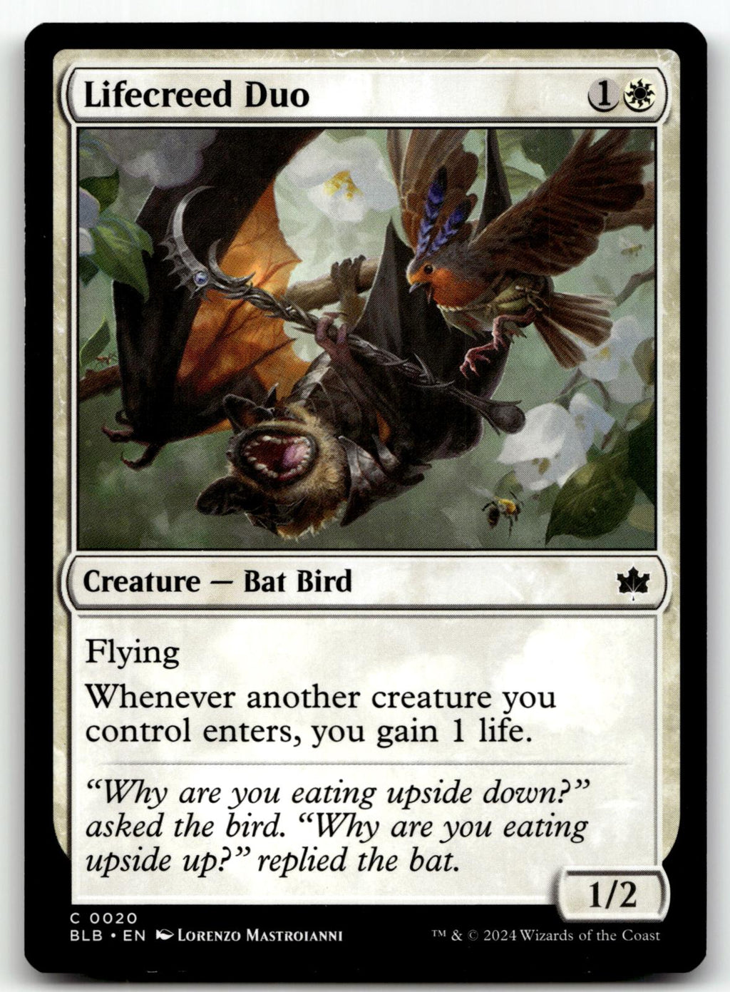 Lifecreed Duo 20 Common Bloomburrow Magic: The Gathering Near Mint
