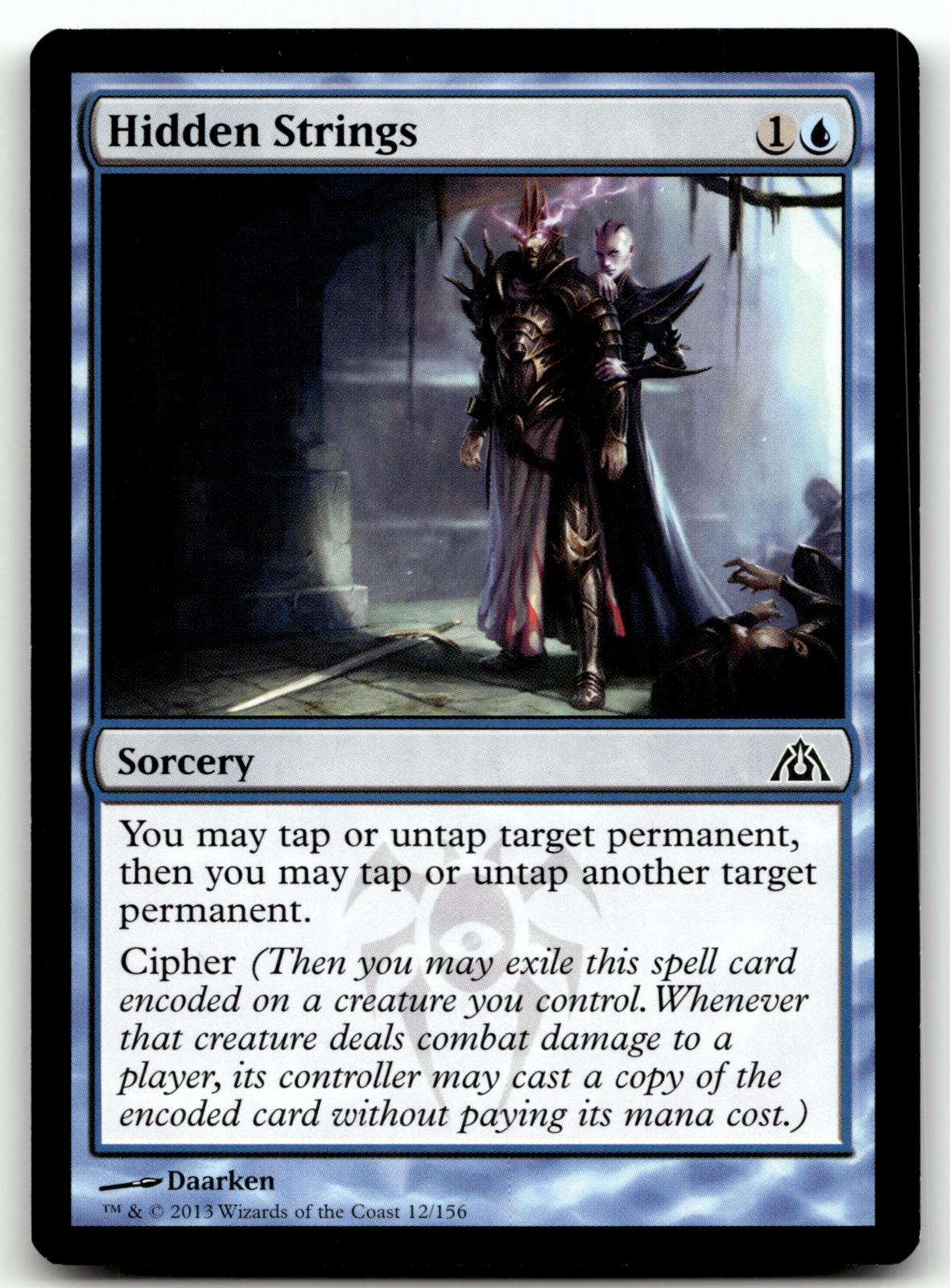 Hidden Strings 12 Common Dragon's Maze Magic: The Gathering Near Mint