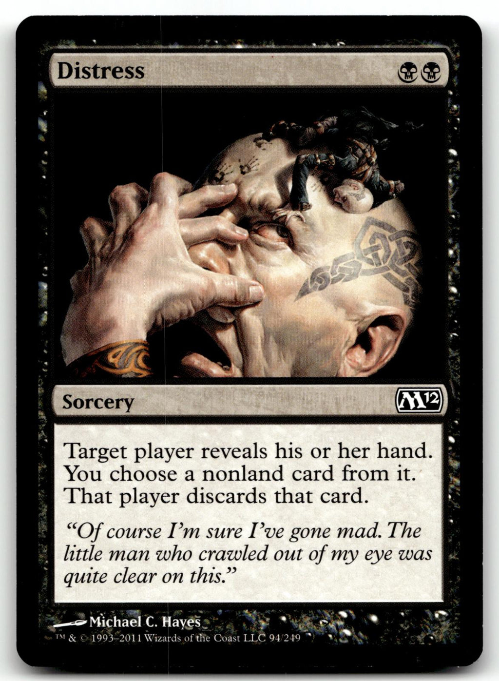 Distress 94 Common Magic 2012 (M12) Magic: The Gathering Near Mint