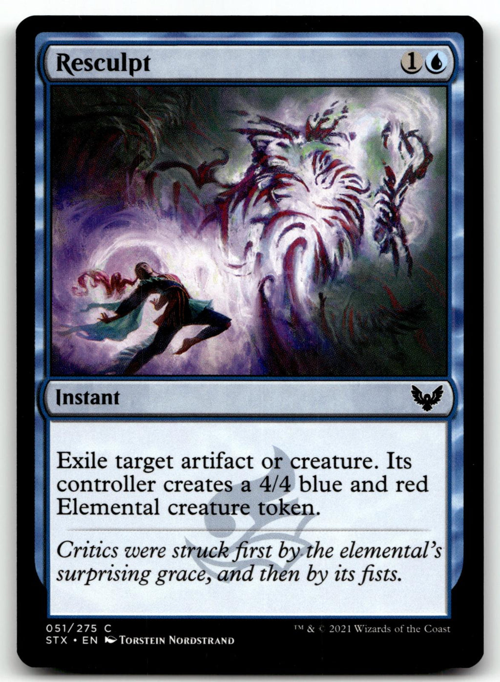 Resculpt 51 Common Strixhaven: School of Mages Magic: The Gathering Near Mint
