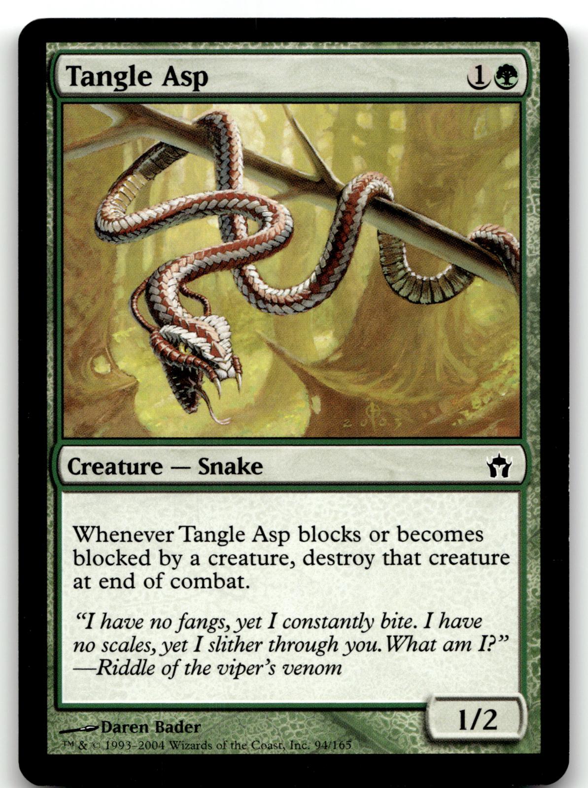 Tangle Asp 94 Common Fifth Dawn Magic: The Gathering Near Mint