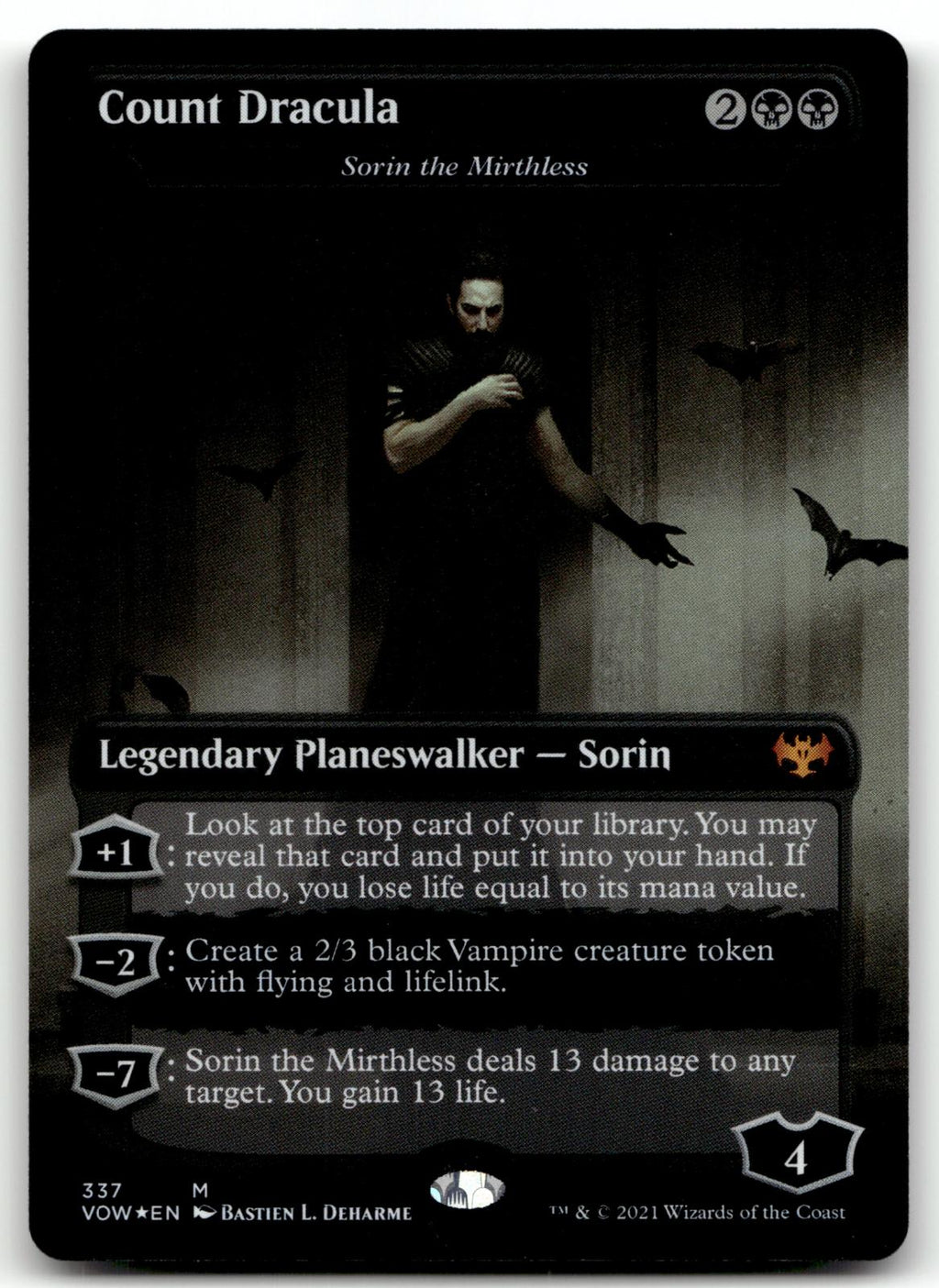 Count Dracula - Sorin the Mirthless 337 Innistrad: Crimson Vow Magic: The Gathering Foil NM