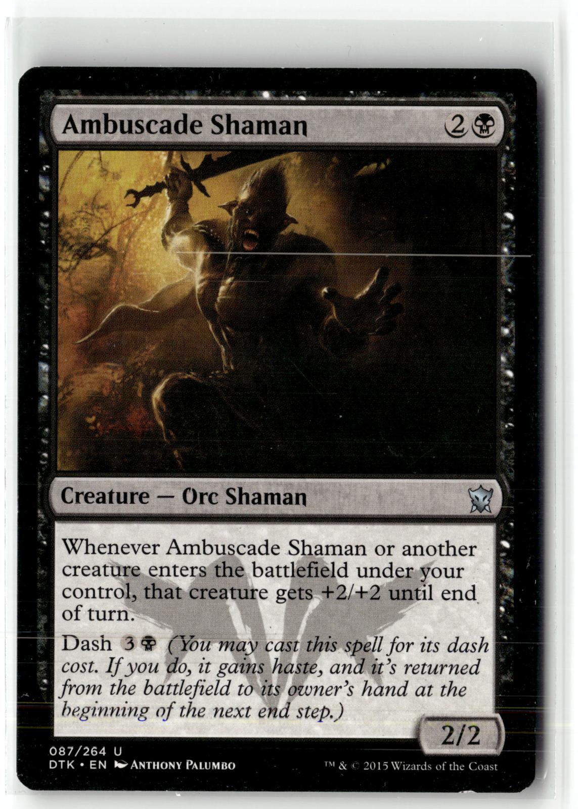Ambuscade Shaman 87 Uncommon Dragons of Tarkir Magic: The Gathering Near Mint