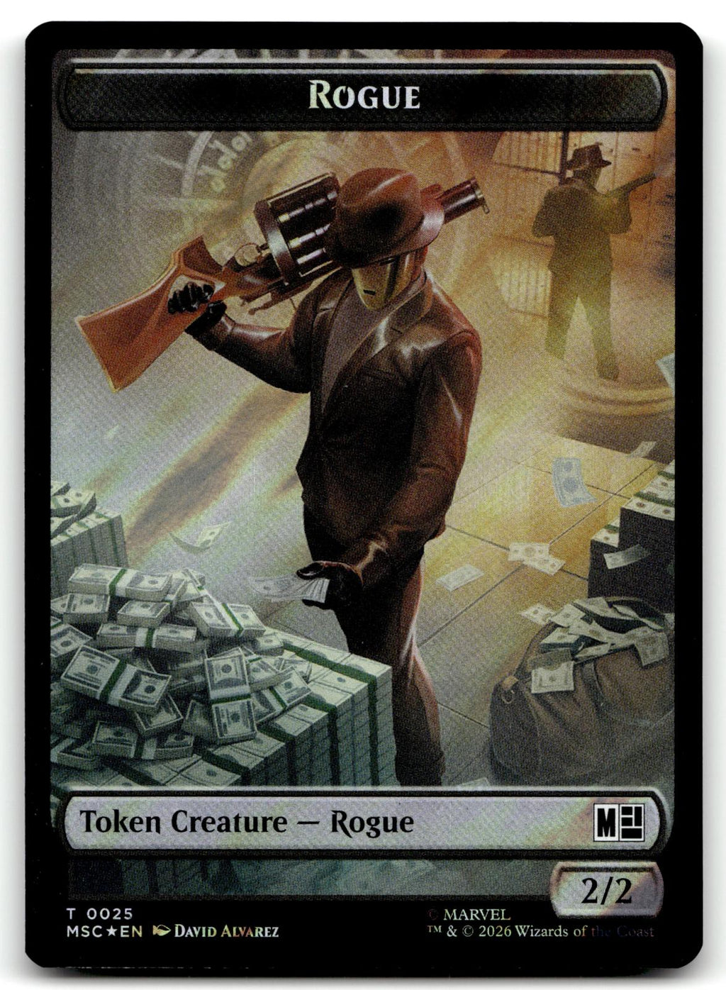 Treasure (027) // Bird (021) Double-Sided Token (Surge Foil) 27 // 21 Holo