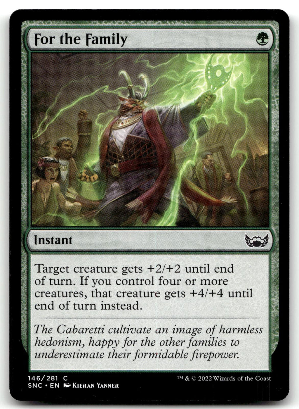 For the Family 146 Common Streets of New Capenna Magic: The Gathering Near Mint
