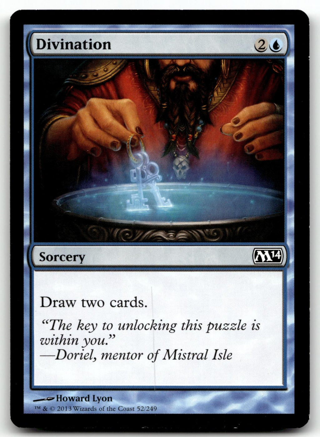Divination 52 Common Magic 2014 (M14) Magic: The Gathering Near Mint