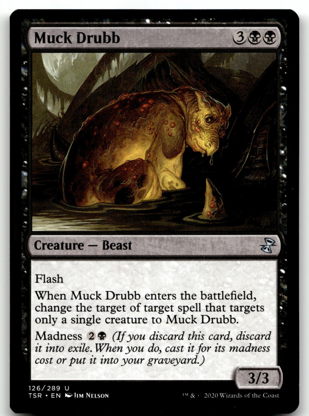 Muck Drubb 126 Uncommon Time Spiral: Remastered Magic: The Gathering Near Mint