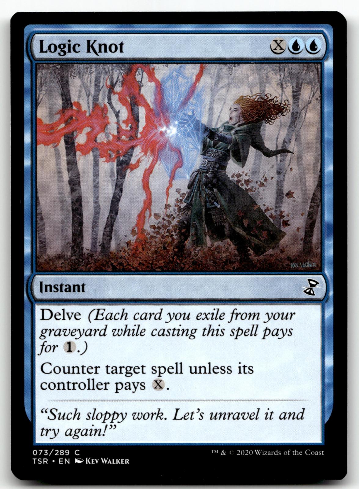 Logic Knot 73 Common Time Spiral: Remastered Magic: The Gathering Near Mint