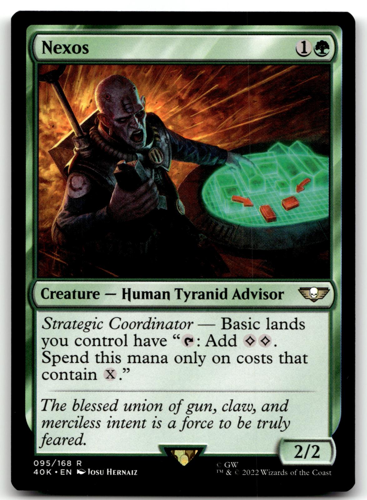 Nexos 95 Rare Universes Beyond: Warhammer 40,000 Magic: The Gathering Near Mint