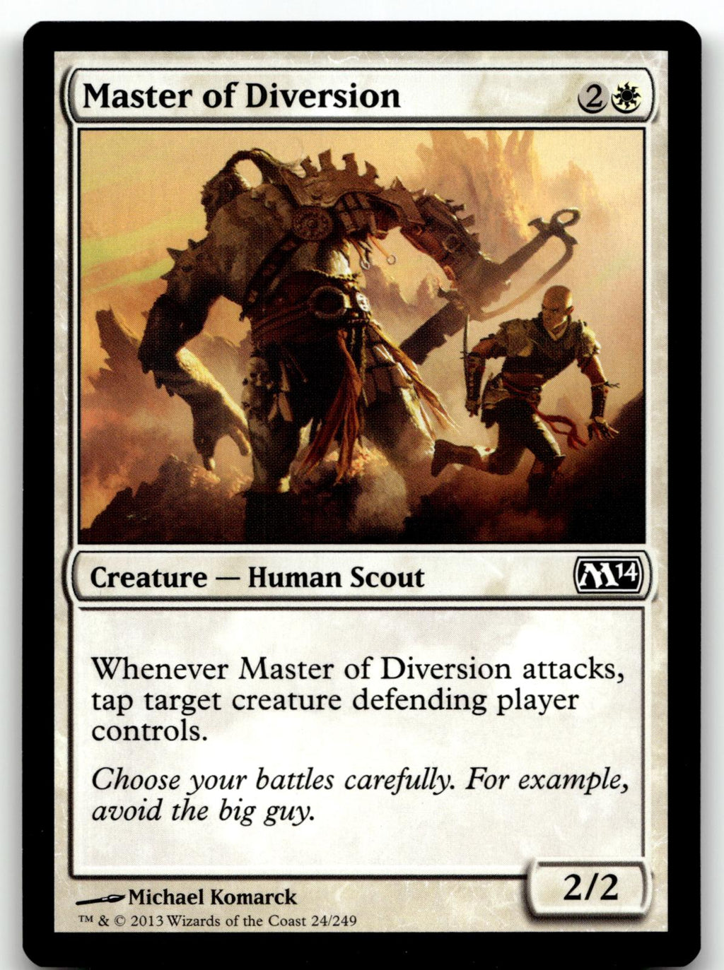 Master of Diversion 24 Common Magic 2014 (M14) Magic: The Gathering Near Mint