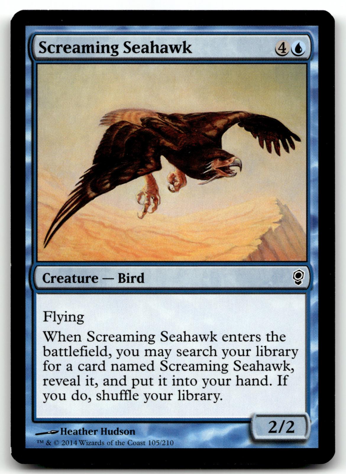Screaming Seahawk 105 Common Conspiracy Magic: The Gathering Near Mint