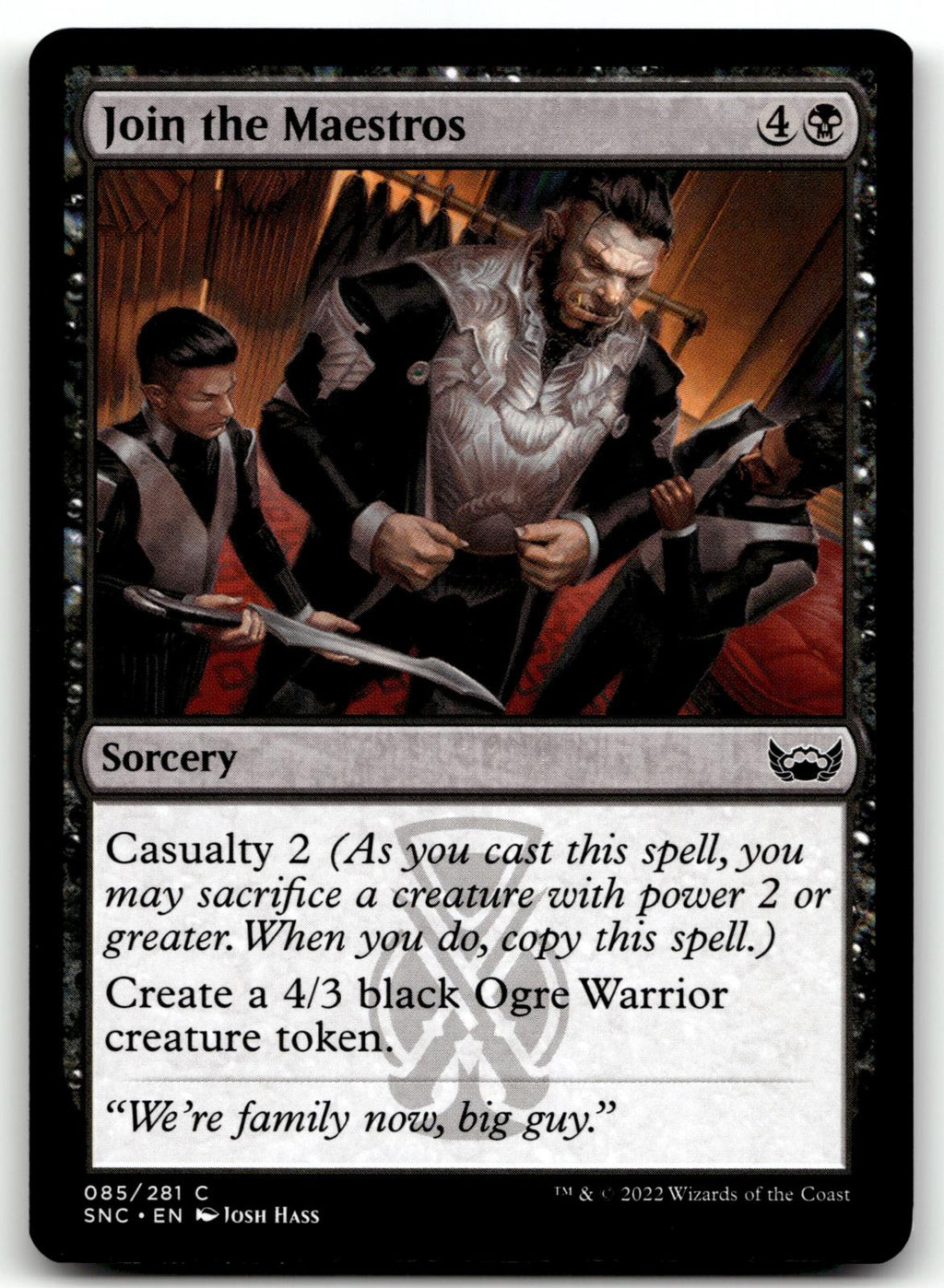 Join the Maestros 85 Common Streets of New Capenna Magic: The Gathering NM