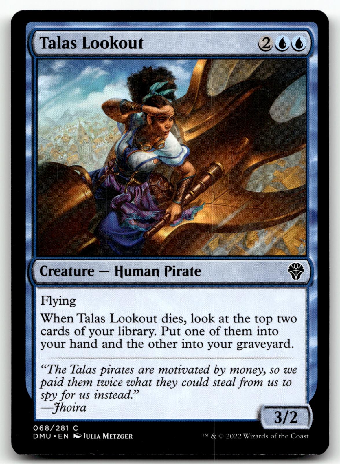 Talas Lookout 68 Common Dominaria United Magic: The Gathering Near Mint