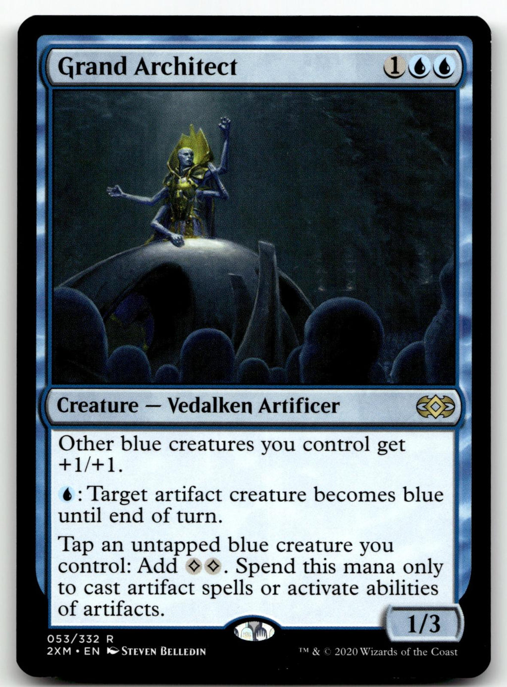 Grand Architect 53 Rare Double Masters Magic: The Gathering Near Mint
