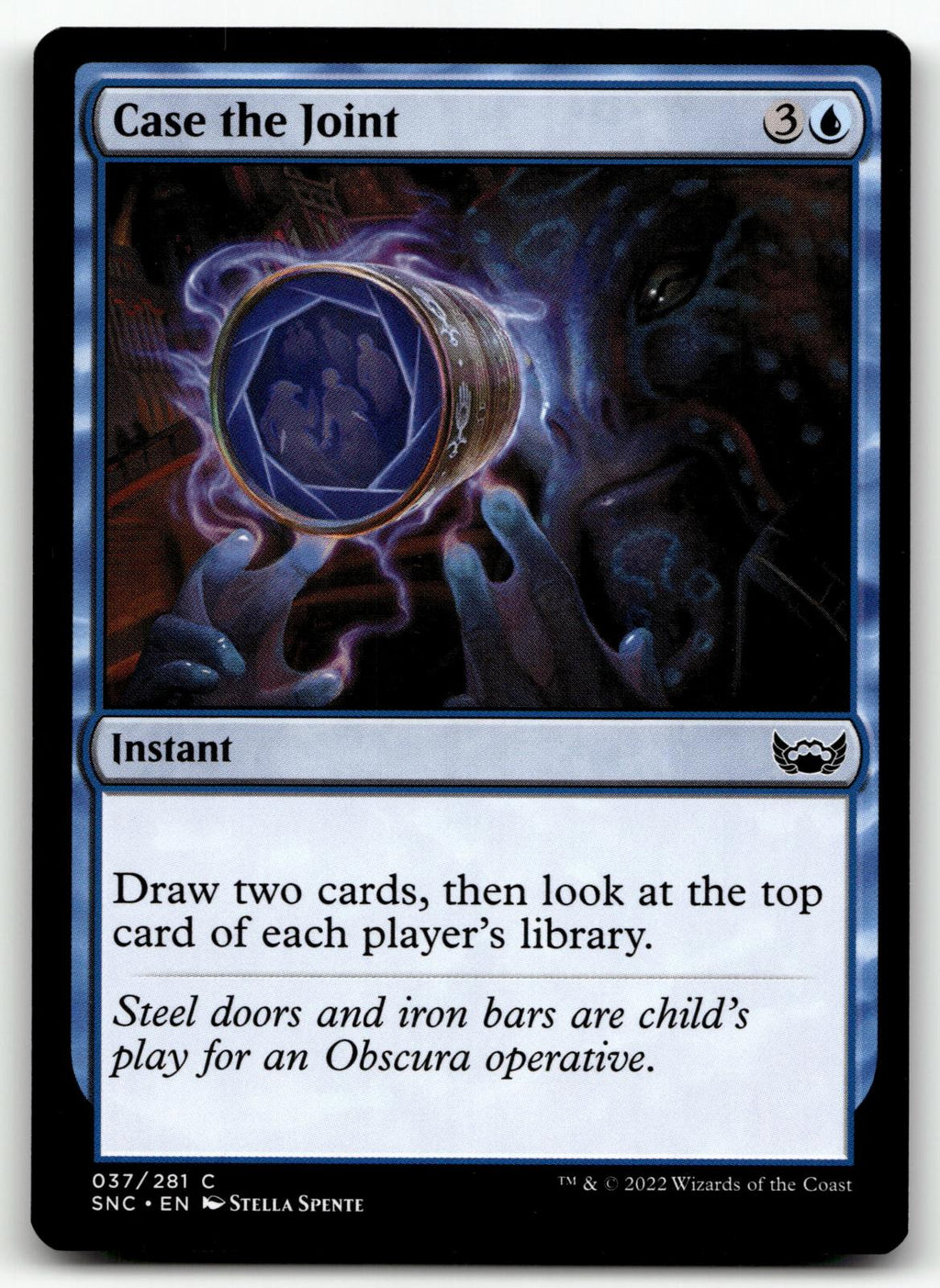 Case the Joint 37 Common Streets of New Capenna Magic: The Gathering Near Mint