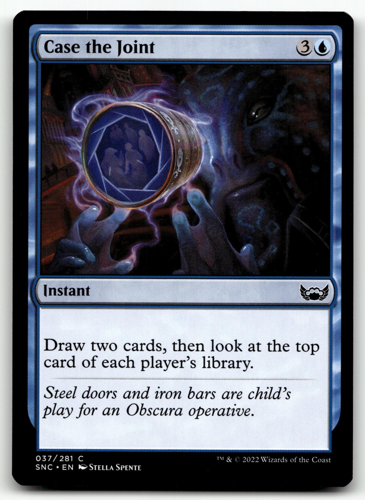 Case the Joint 37 Common Streets of New Capenna Magic: The Gathering Near Mint