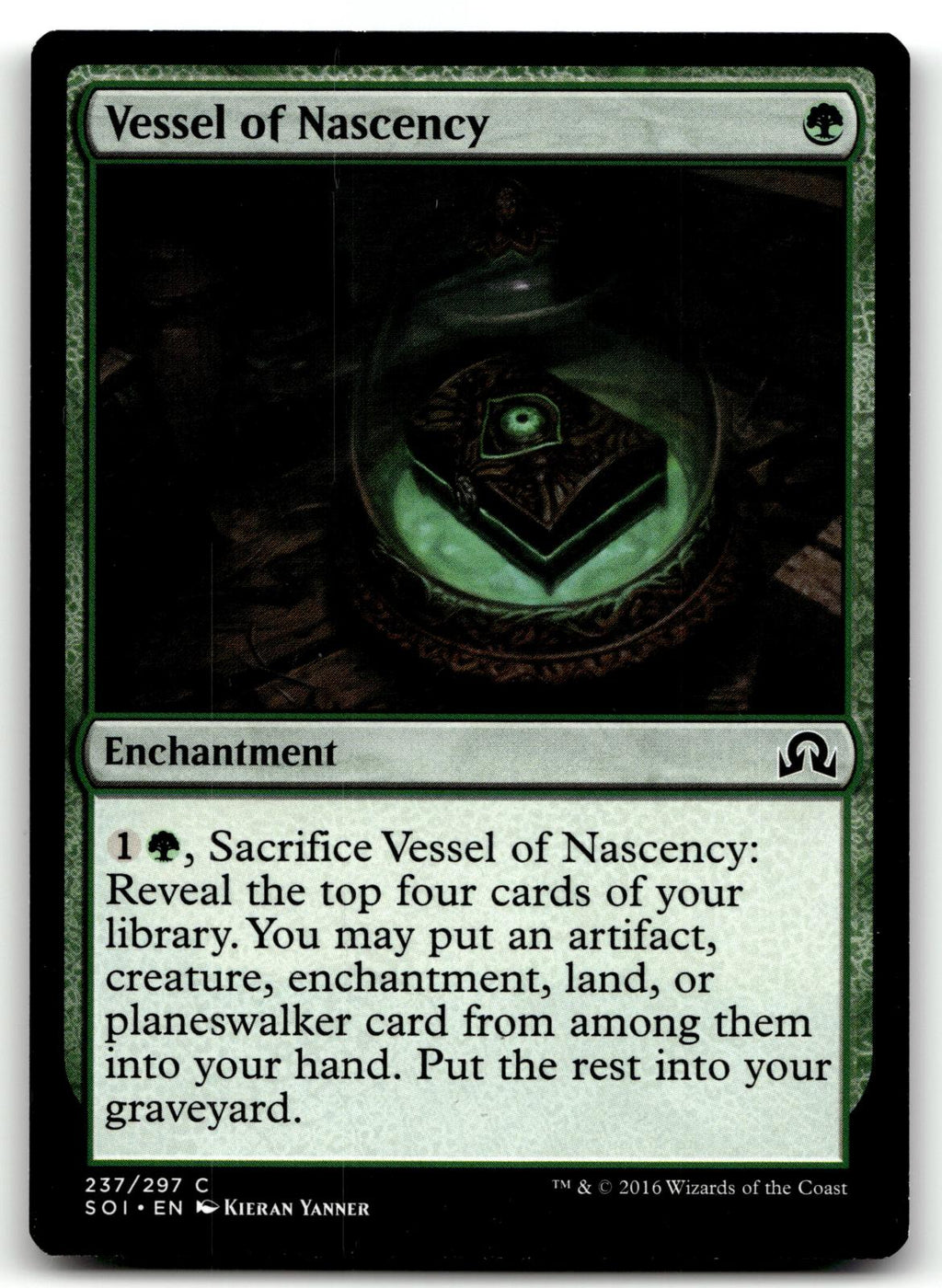 Vessel of Nascency 237 Common Shadows over Innistrad Magic: The Gathering NM