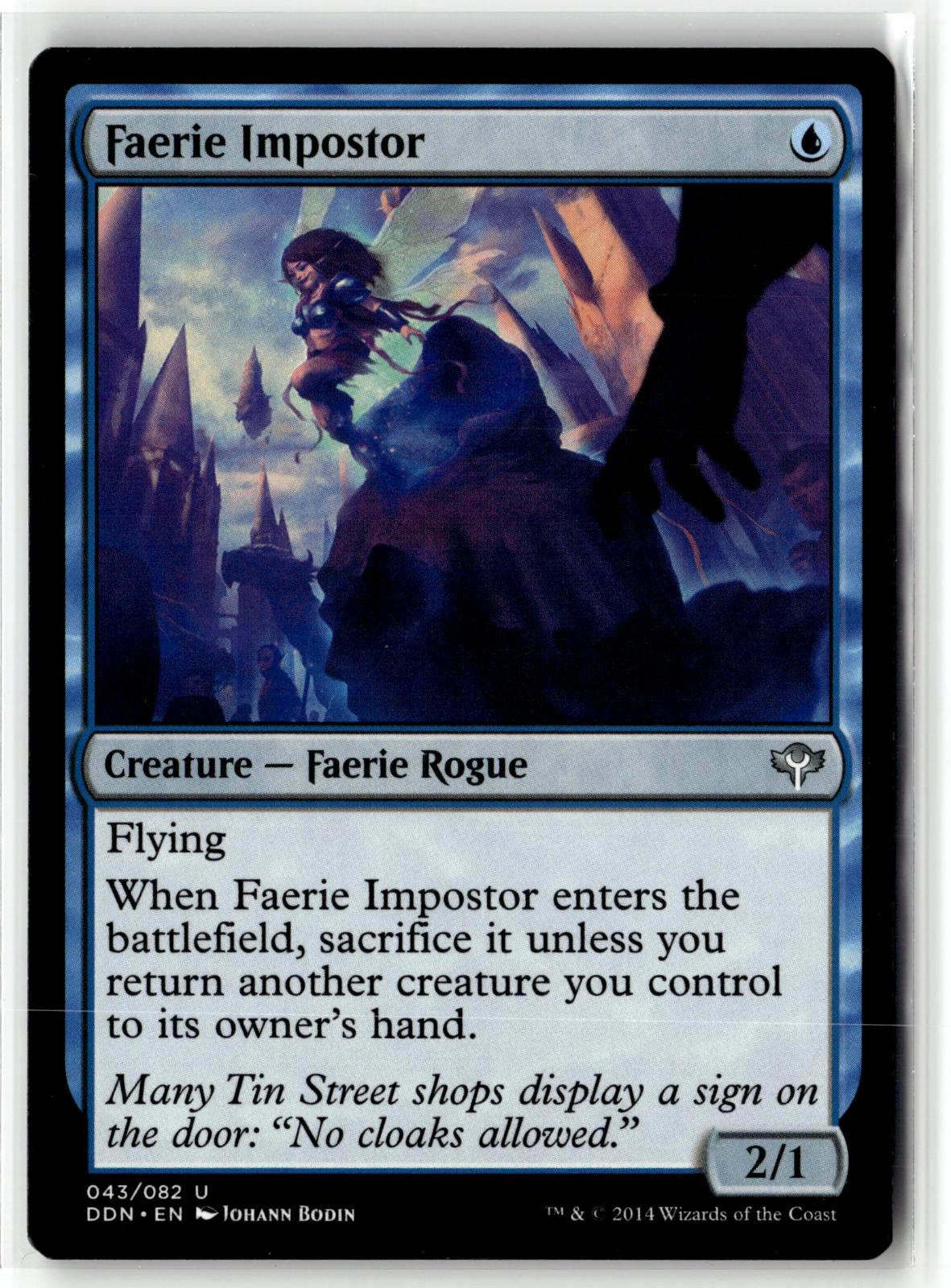 Faerie Impostor 43 Duel Decks: Speed vs. Cunning Magic: The Gathering NM