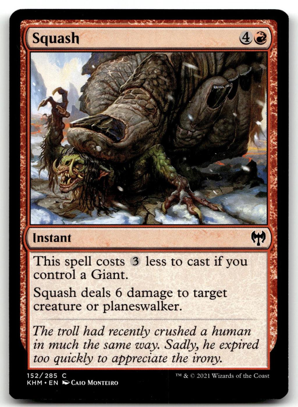 Squash 152 Common Kaldheim Magic: The Gathering Near Mint