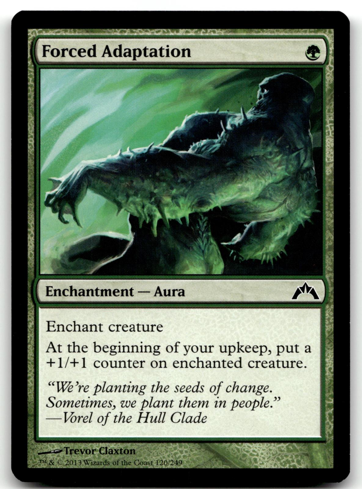 Forced Adaptation 120 Common Gatecrash Magic: The Gathering Near Mint