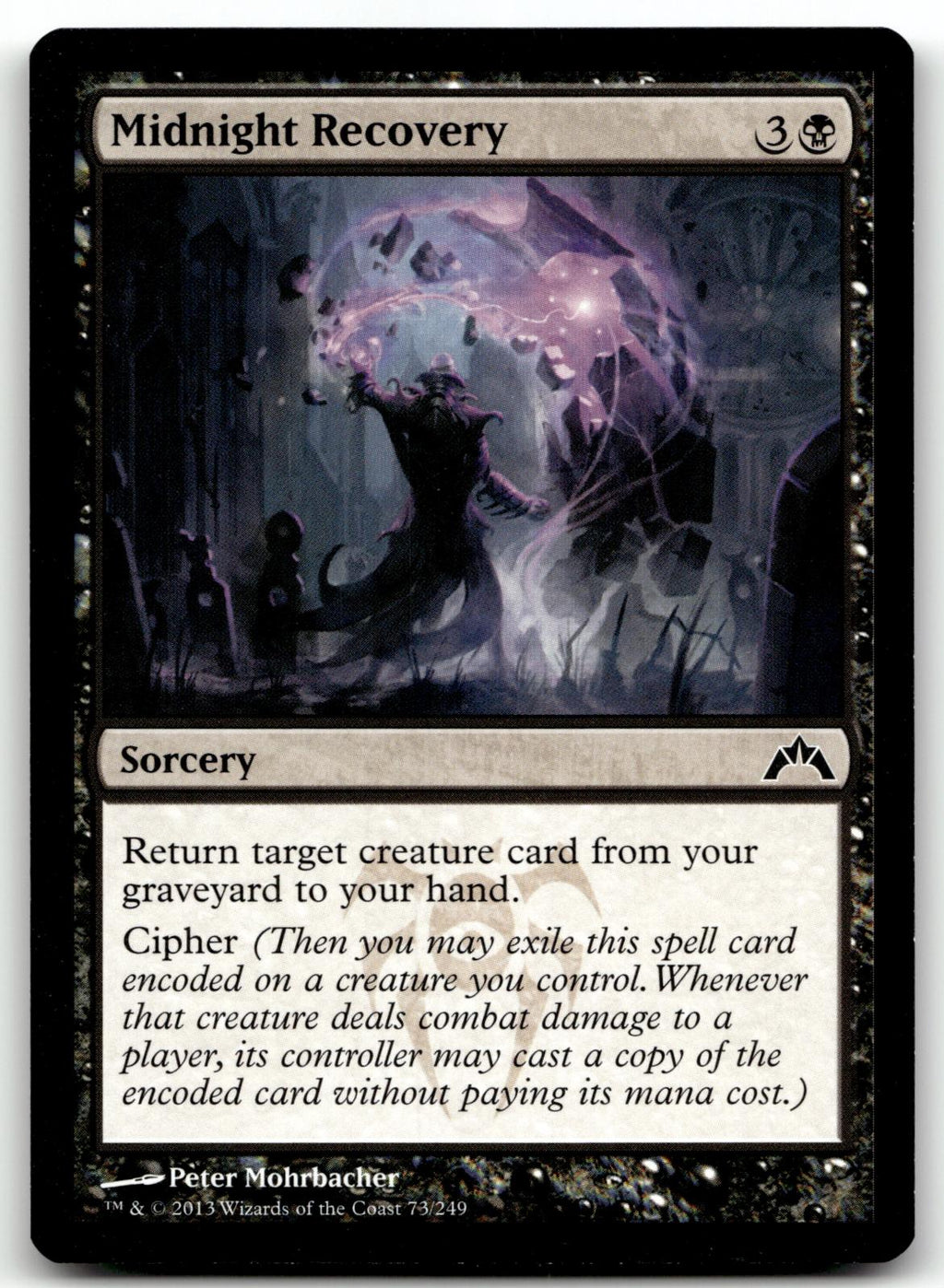 Midnight Recovery 73 Common Gatecrash Magic: The Gathering Near Mint