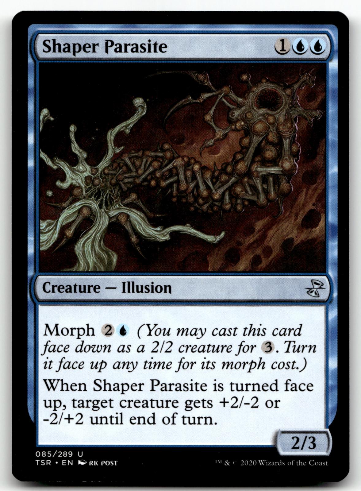 Shaper Parasite 85 Uncommon Time Spiral: Remastered Magic: The Gathering NM