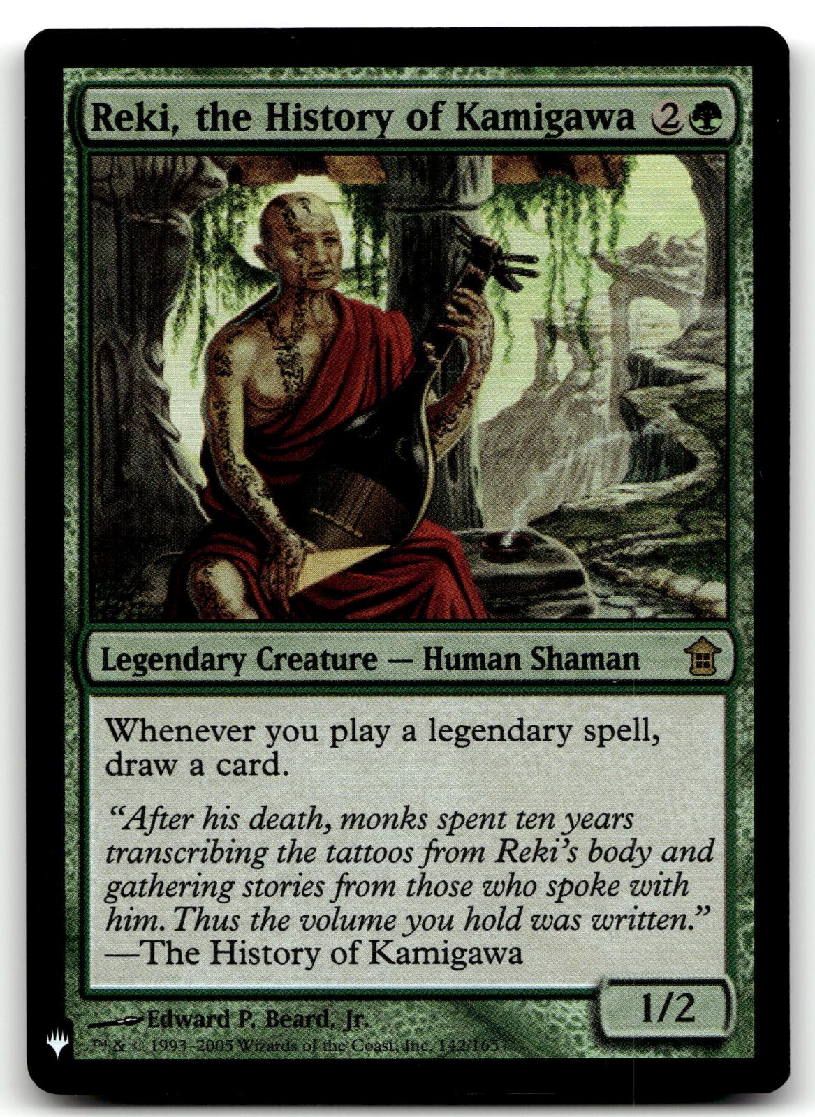 Reki, the History of Kamigawa 142 Saviors of Kamigawa Magic: The Gathering NM