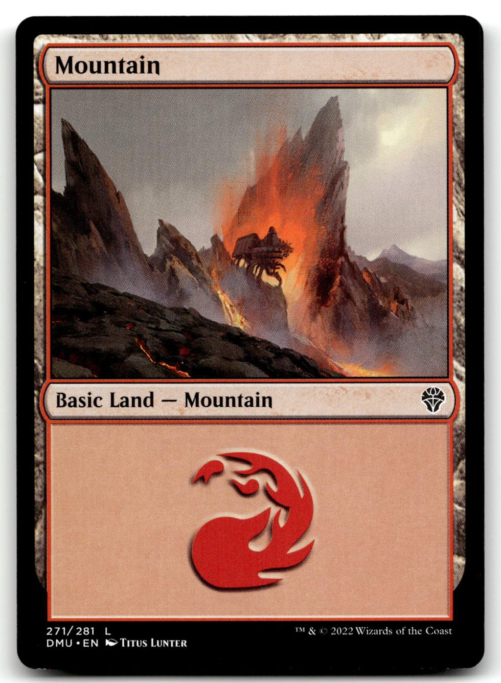 Mountain (271) 271 Land Dominaria United Magic: The Gathering Near Mint