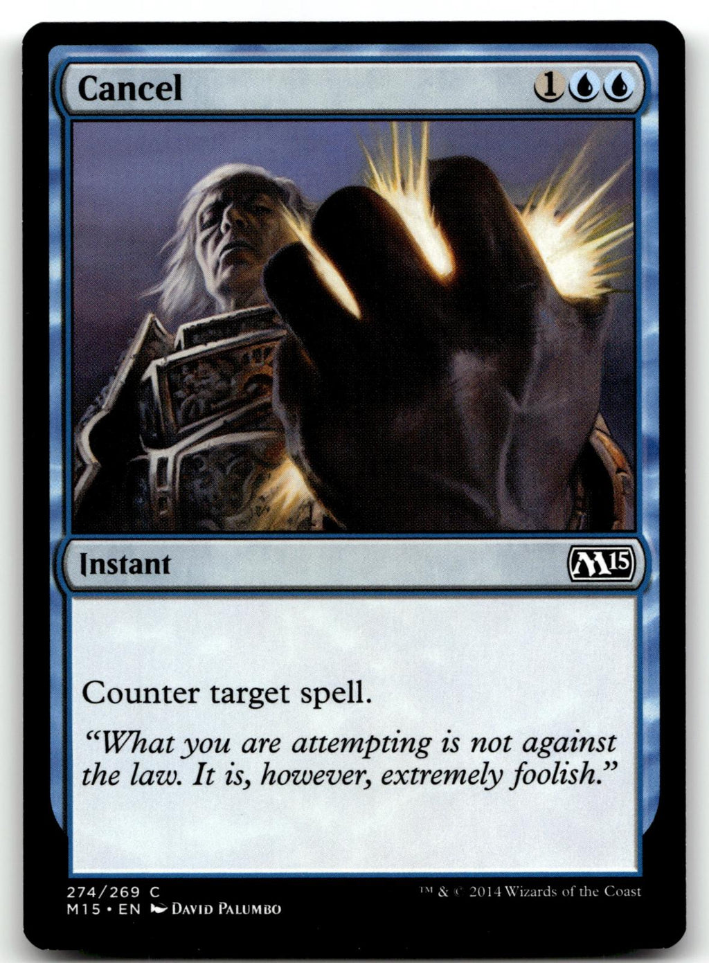 Cancel 274 Common Magic 2015 (M15) Magic: The Gathering Near Mint