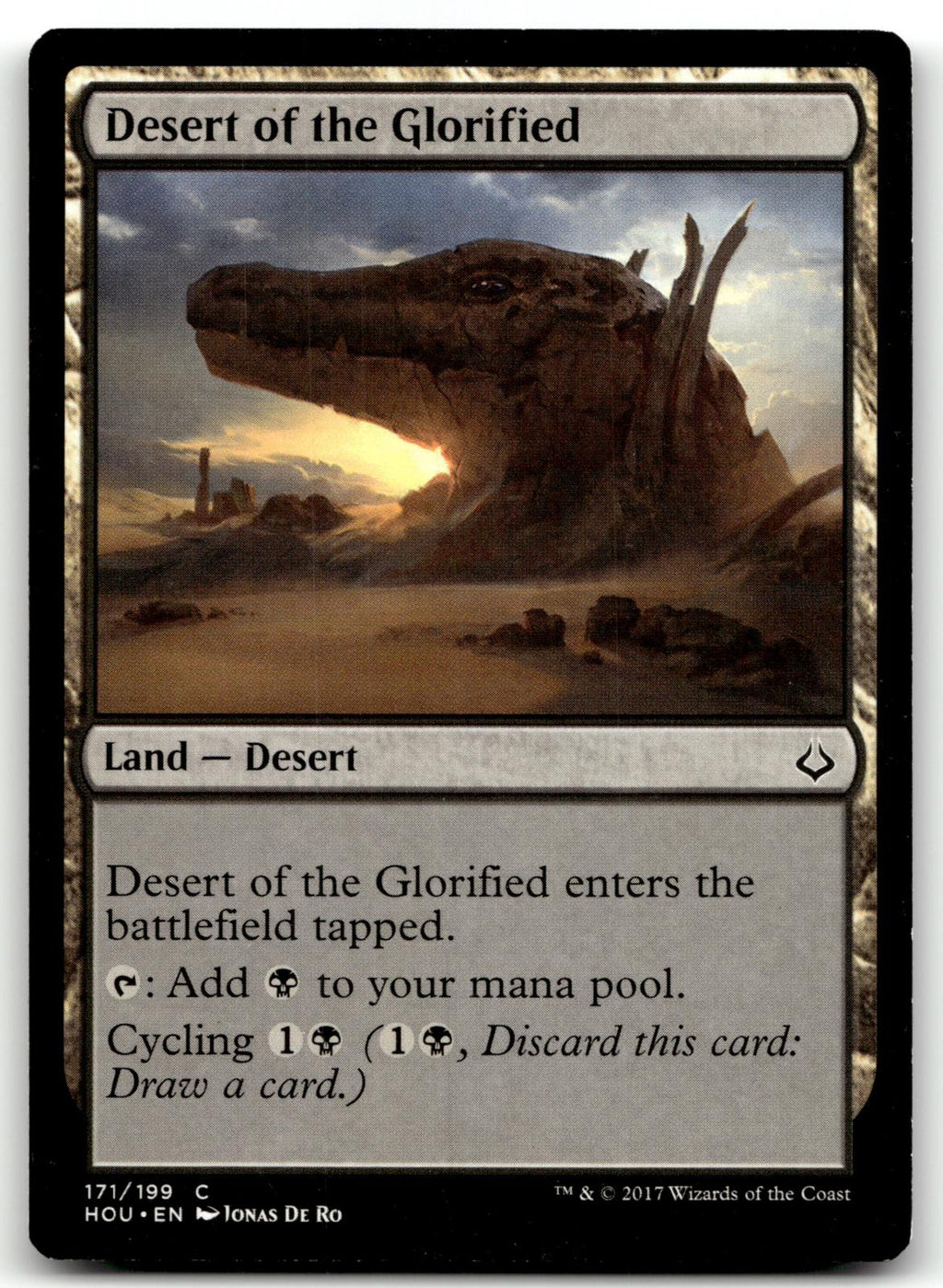 Desert of the Glorified 171 Common Hour of Devastation Magic: The Gathering NM