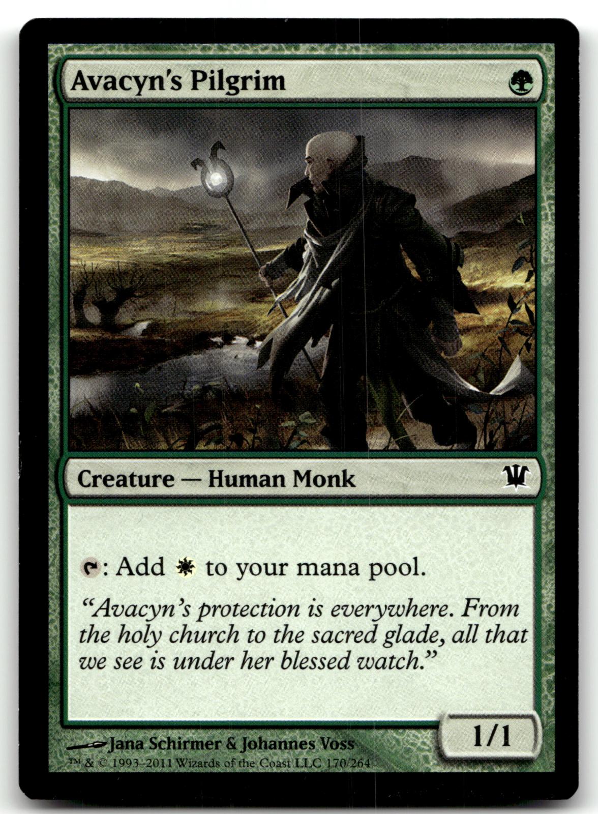 Avacyn's Pilgrim 170 Common Innistrad Magic: The Gathering Near Mint
