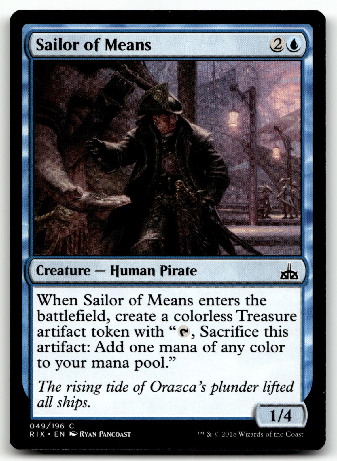 Sailor of Means 49 Common Rivals of Ixalan Magic: The Gathering Near Mint