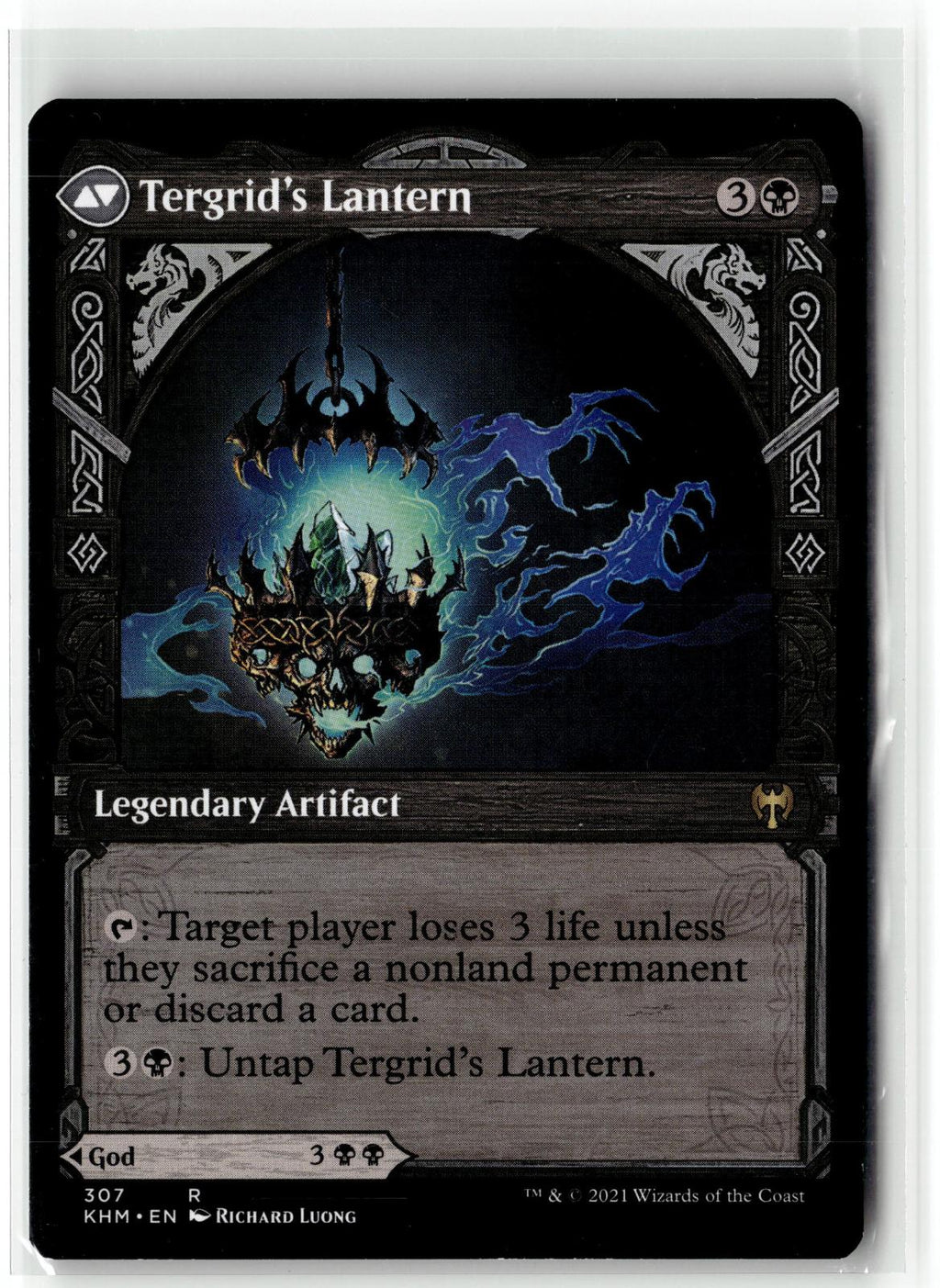 Tergrid, God of Fright (Showcase) 307 Rare Kaldheim Magic: The Gathering NM