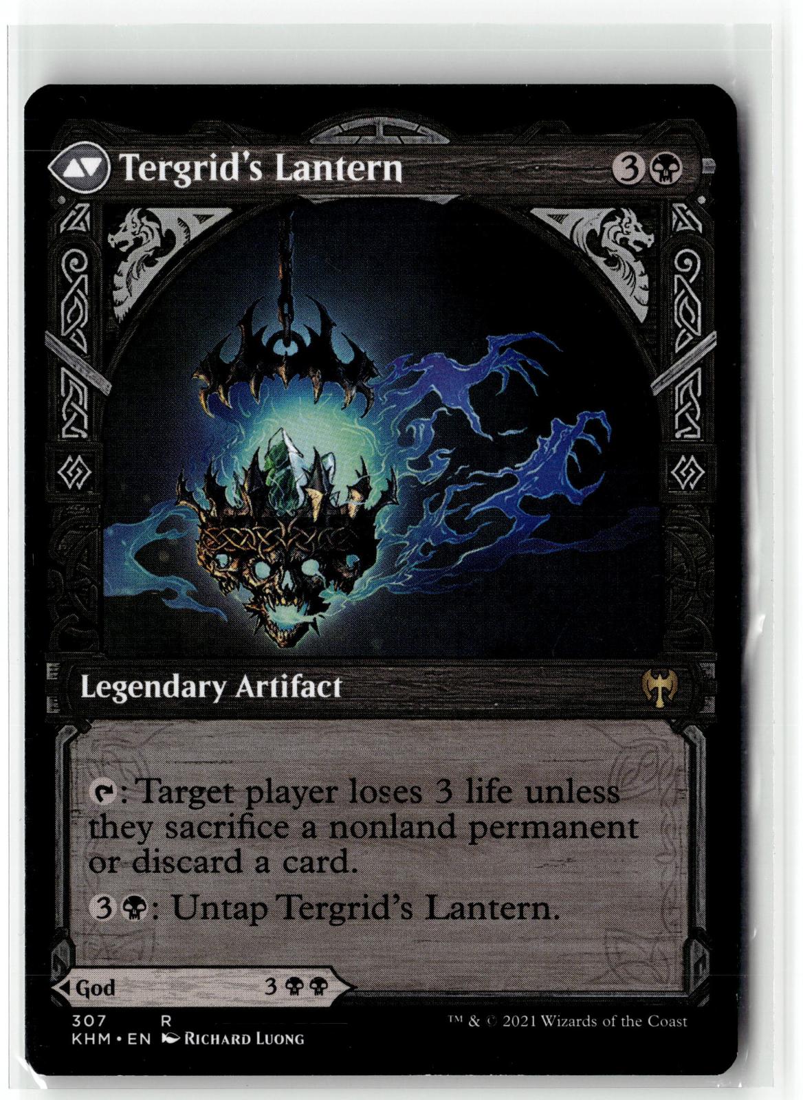 Tergrid, God of Fright (Showcase) 307 Rare Kaldheim Magic: The Gathering NM