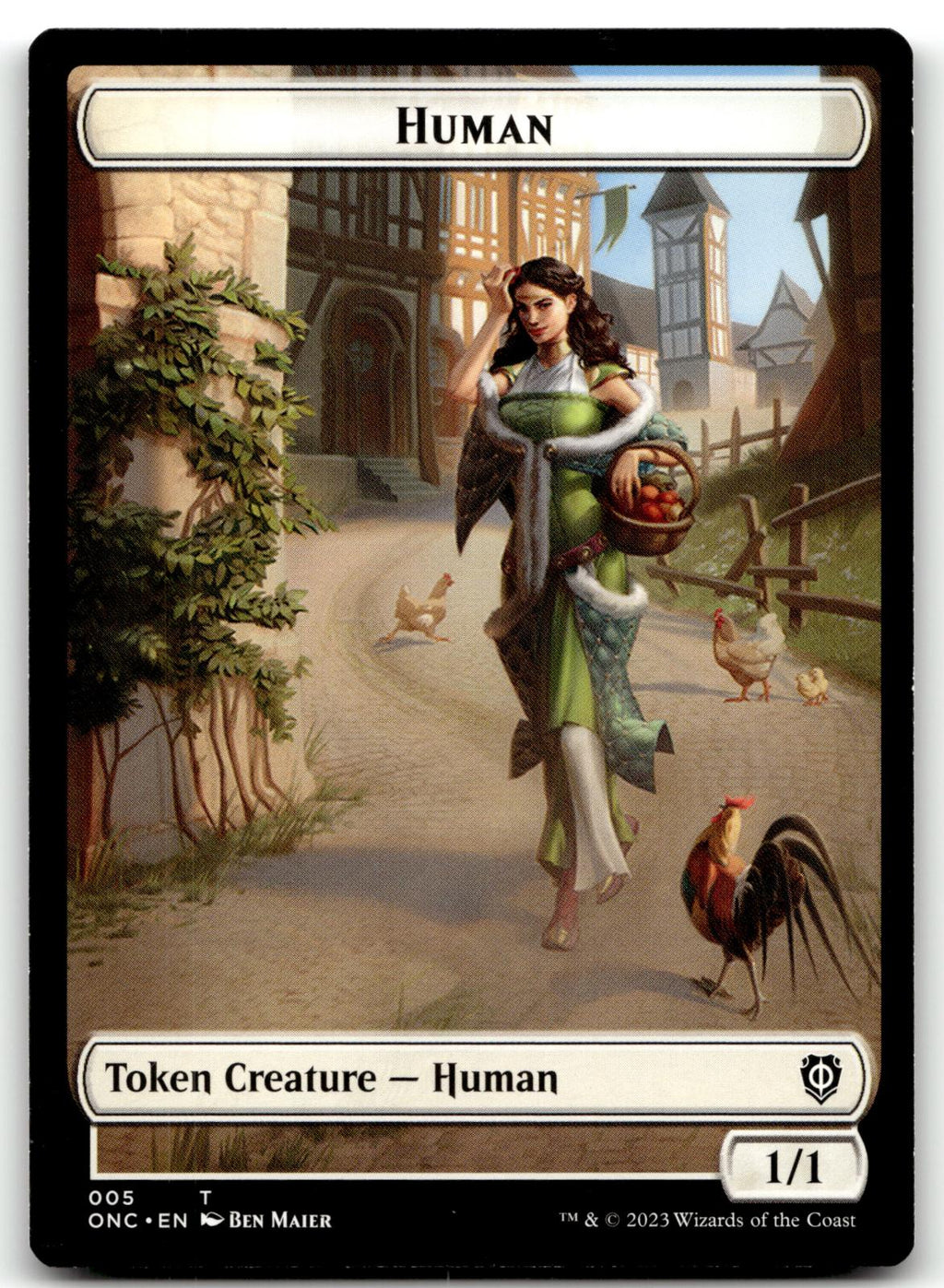 Spirit Token 3 Token Commander Legends Magic: The Gathering Near Mint