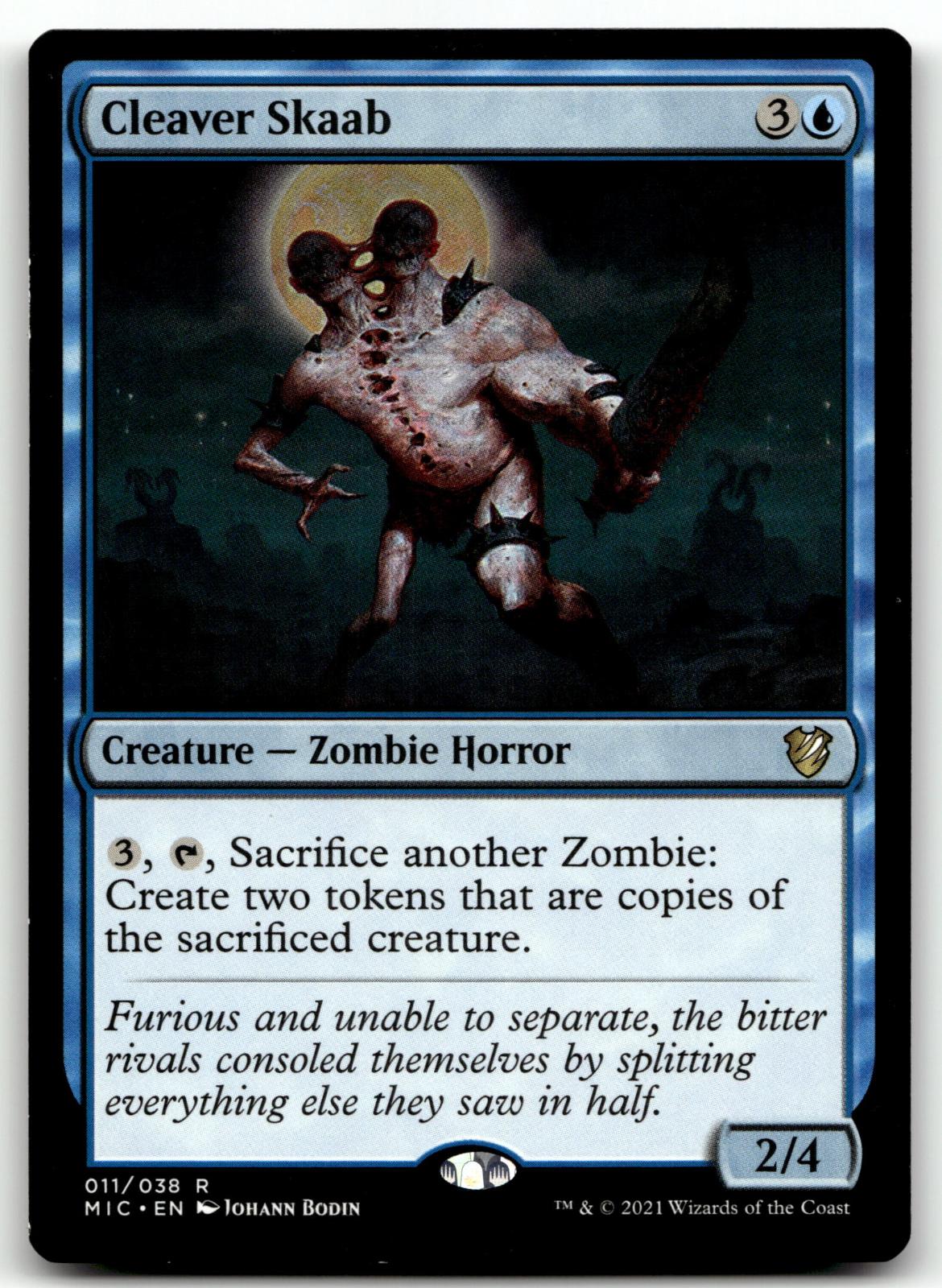 Cleaver Skaab 11 Commander: Innistrad: Midnight Hunt Magic: The Gathering NM