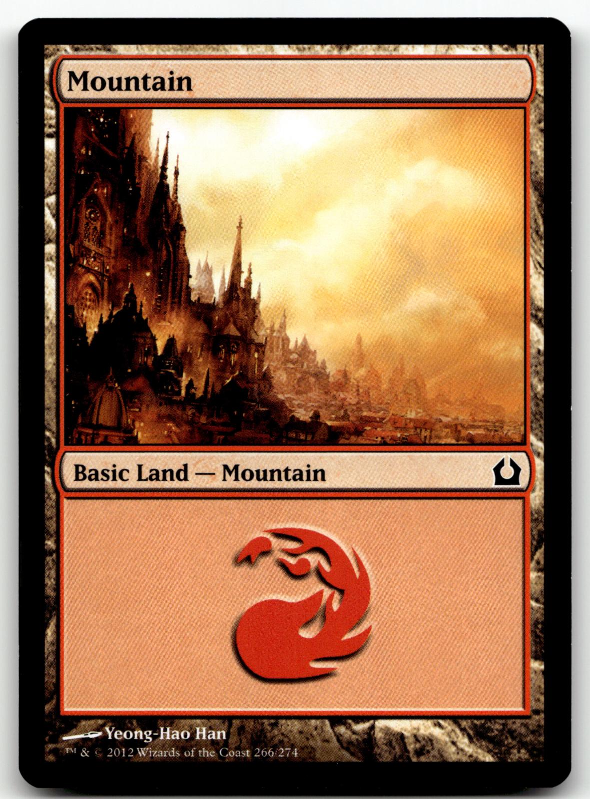 Mountain (266) 266 Land Return to Ravnica Magic: The Gathering Near Mint