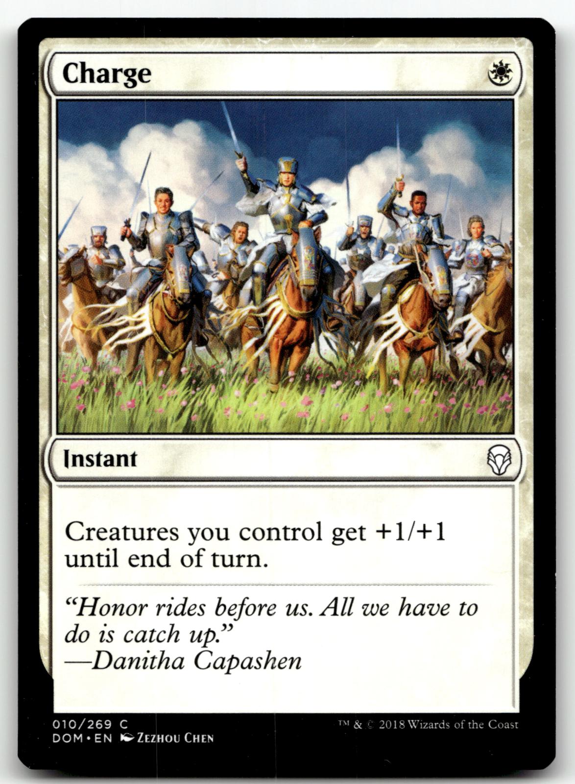 Charge 10 Common Dominaria Magic: The Gathering Near Mint