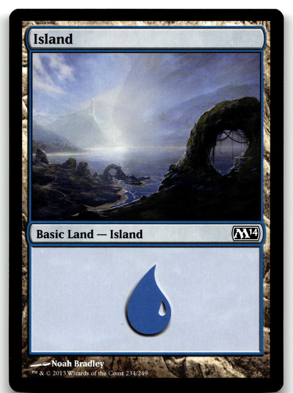 Island (234) 234 Land Magic 2014 (M14) Magic: The Gathering Near Mint