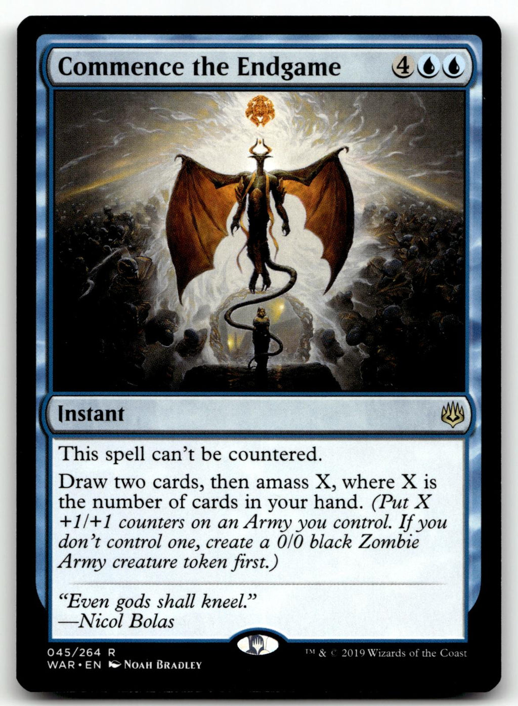 Commence the Endgame 45 Rare War of the Spark Magic: The Gathering Near Mint