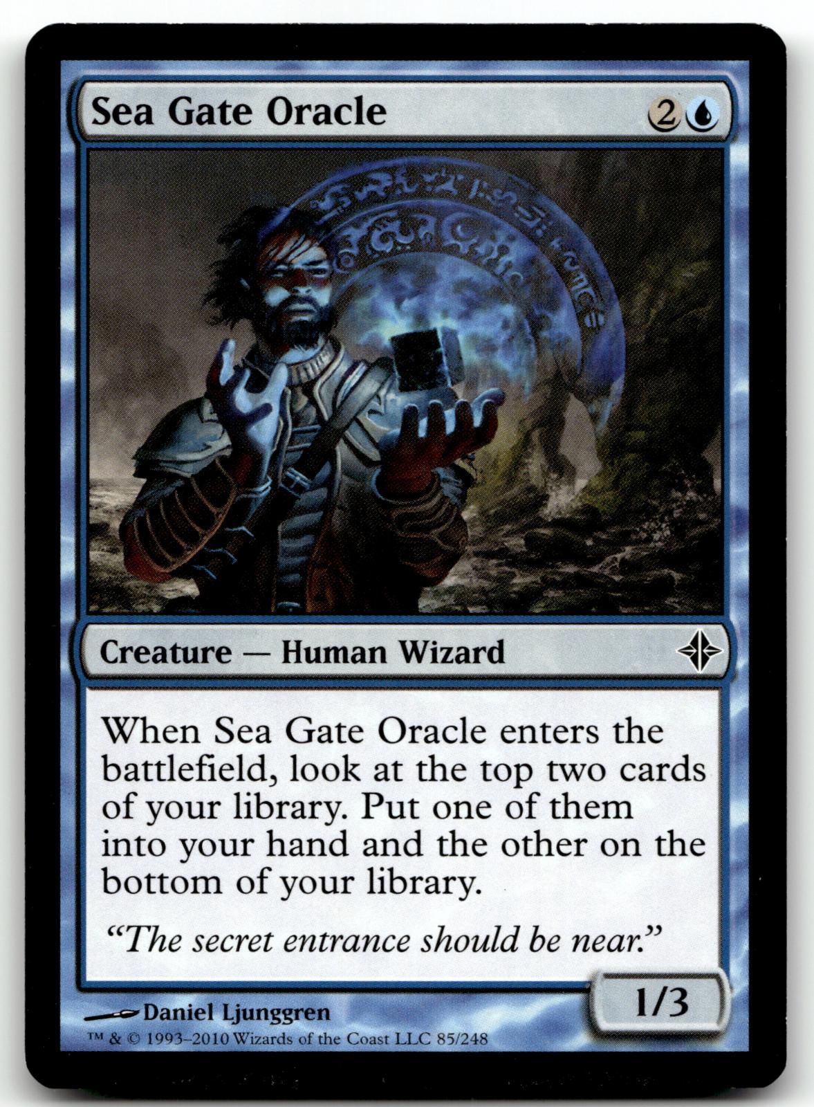 Sea Gate Oracle 85 Common Rise of the Eldrazi Magic: The Gathering Near Mint