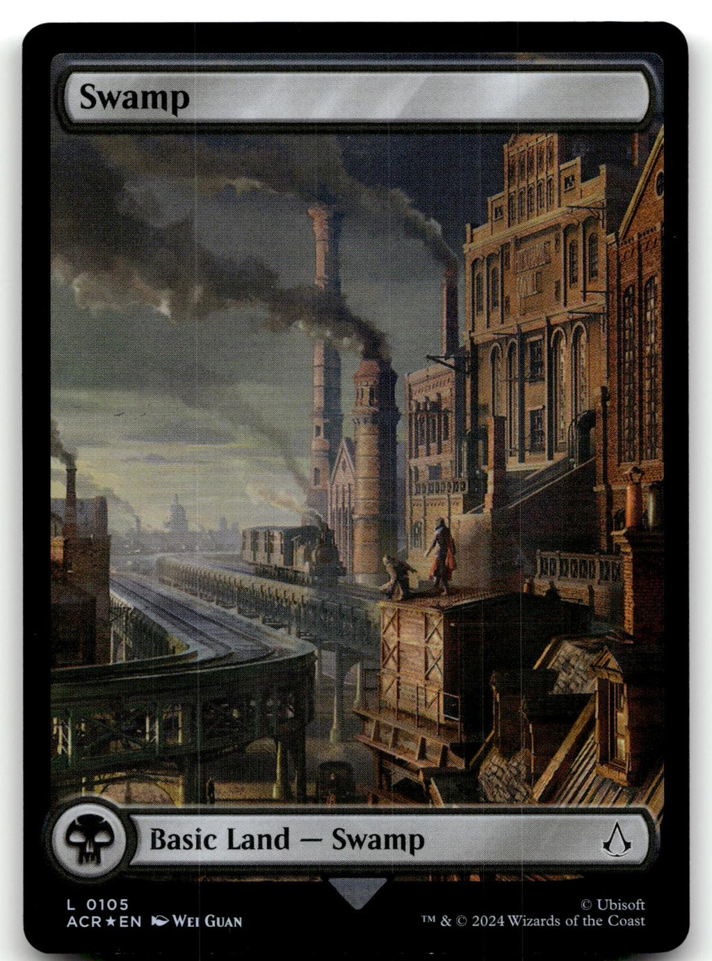 Swamp (0105) 105 Universes Beyond: Assassin's Creed Magic: The Gathering Foil NM