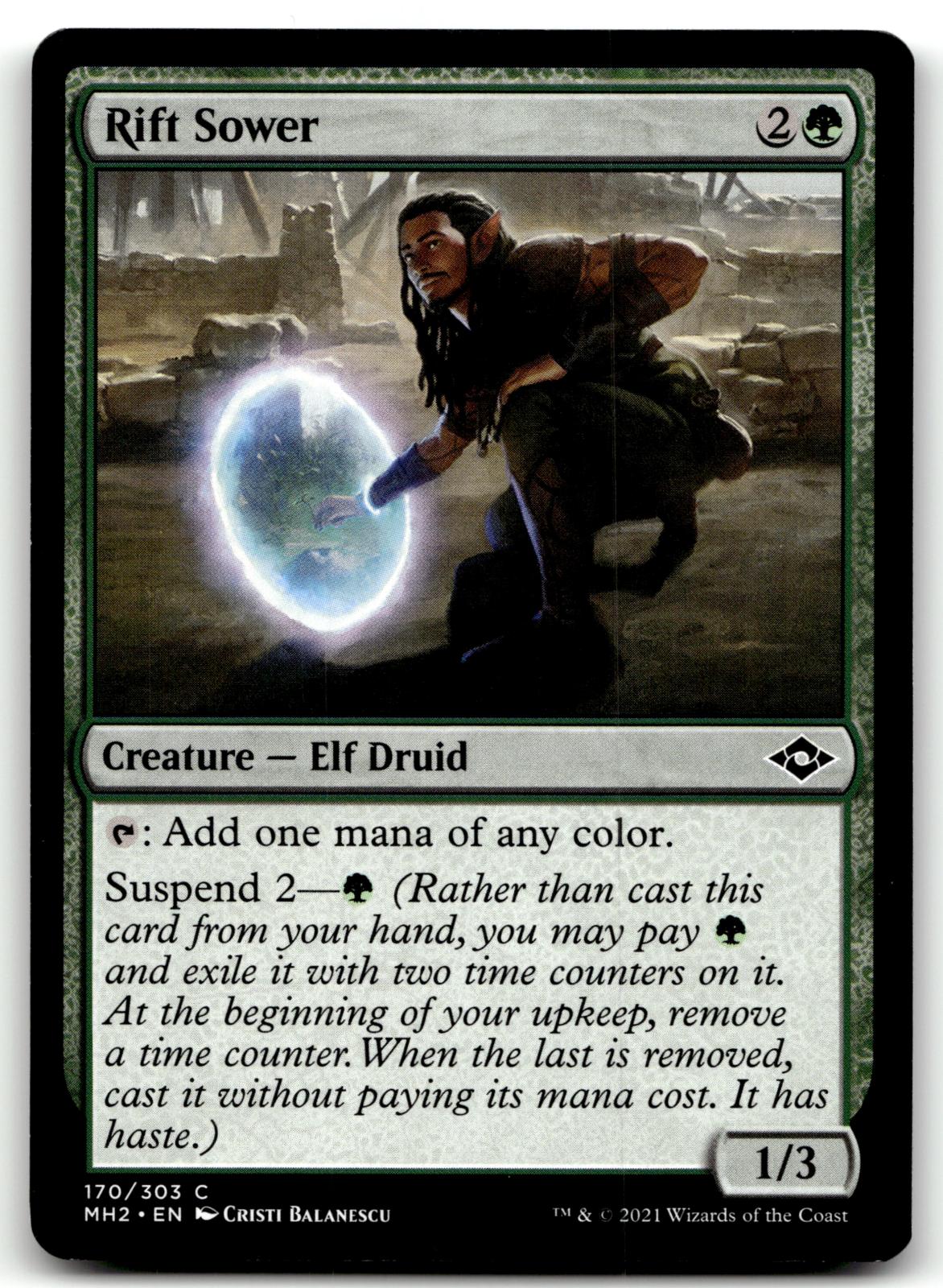 Rift Sower 170 Common Modern Horizons 2 Magic: The Gathering Near Mint