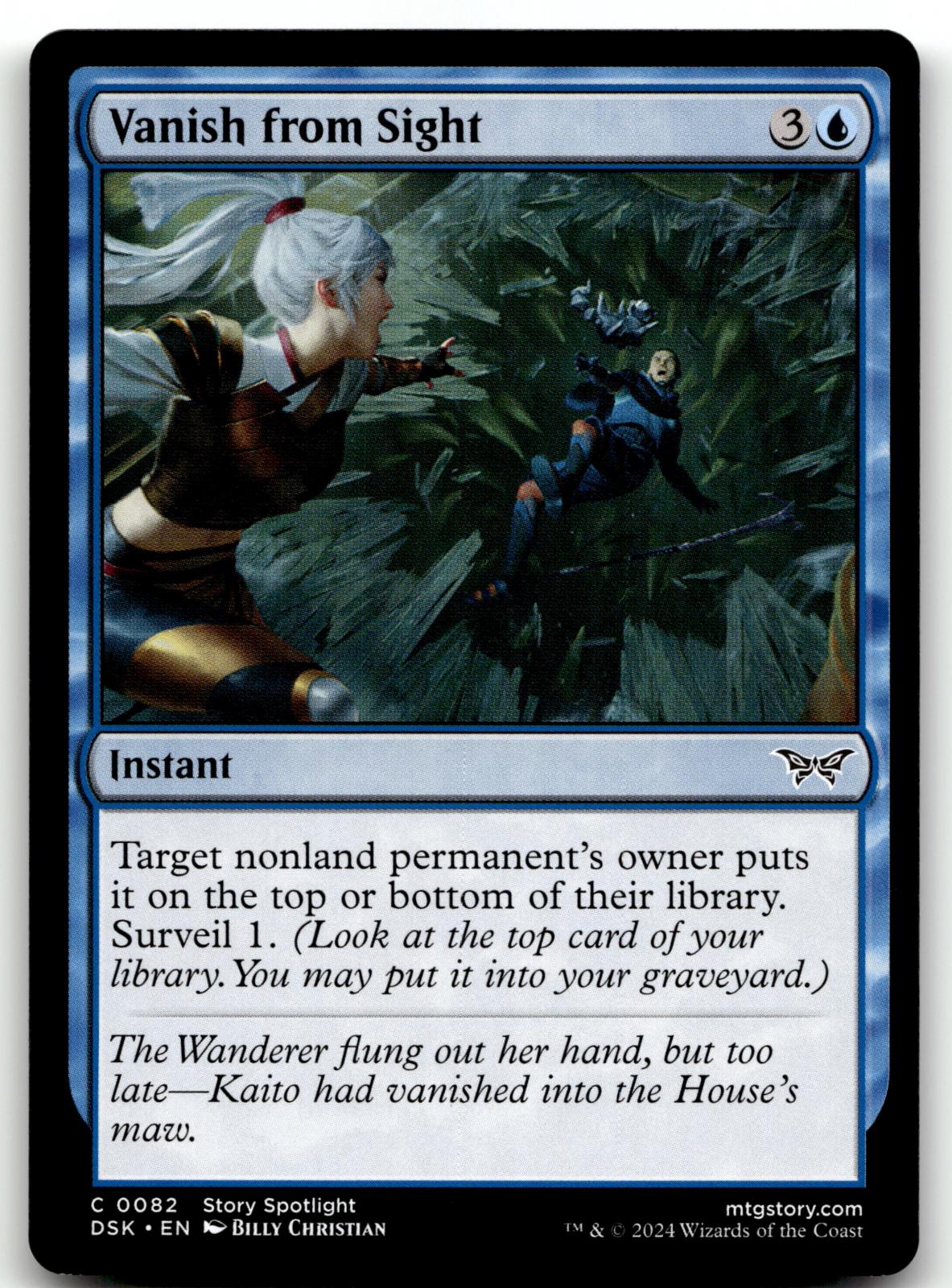Vanish from Sight 82 Common Duskmourn: House of Horror Magic: The Gathering NM
