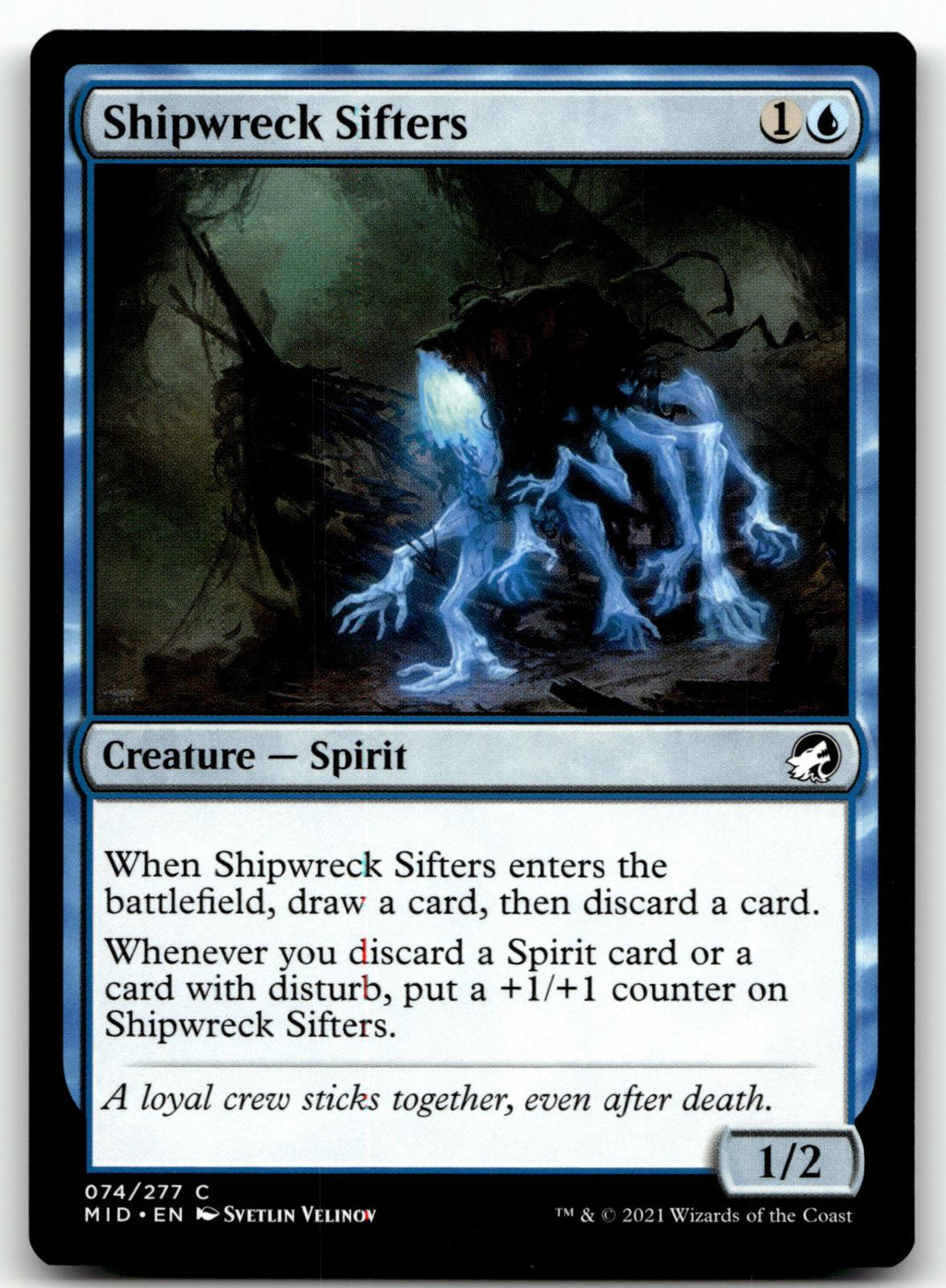Shipwreck Sifters 74 Common Innistrad: Midnight Hunt Magic: The Gathering NM