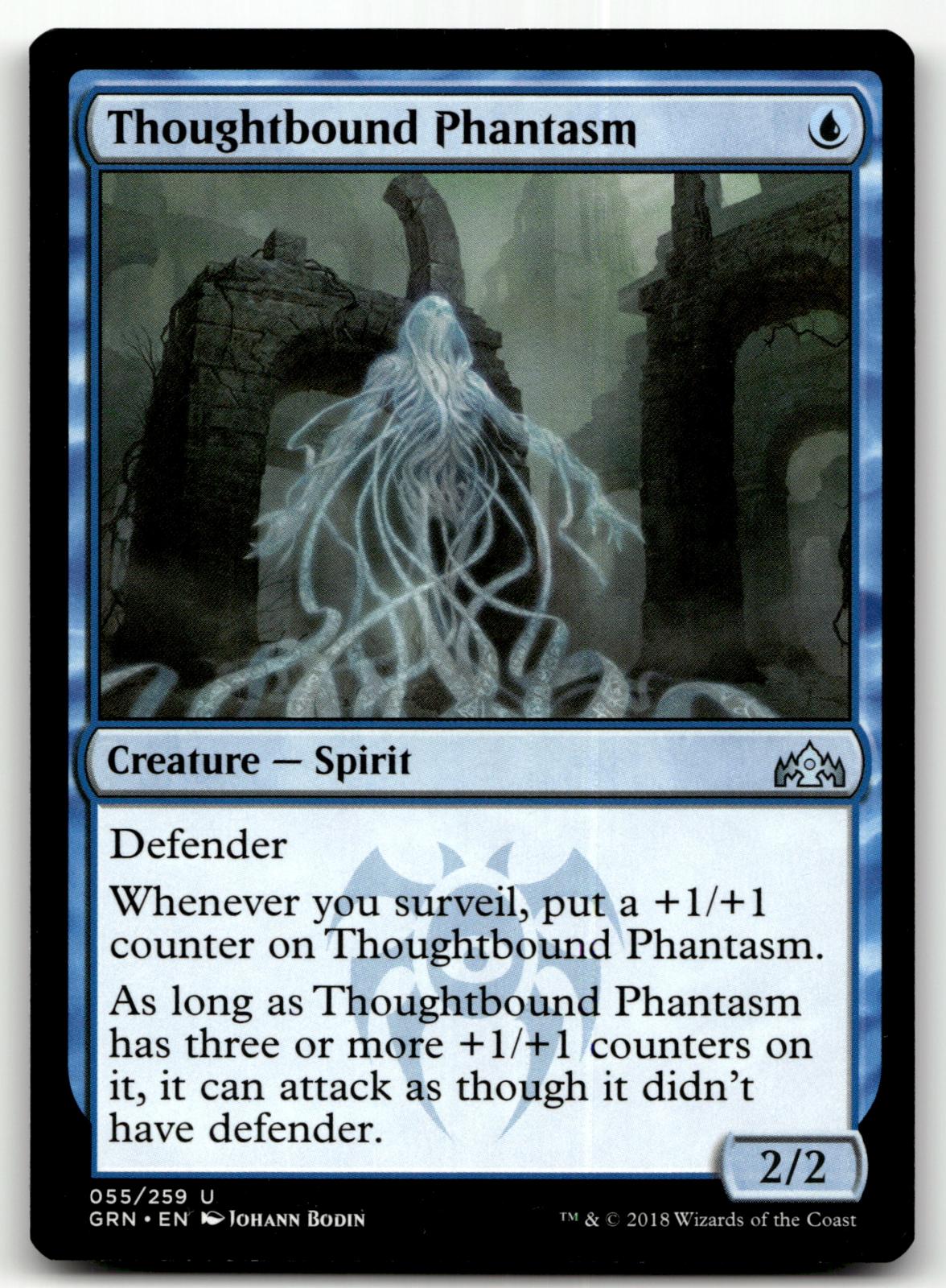 Thoughtbound Phantasm 55 Uncommon Guilds of Ravnica Magic: The Gathering NM