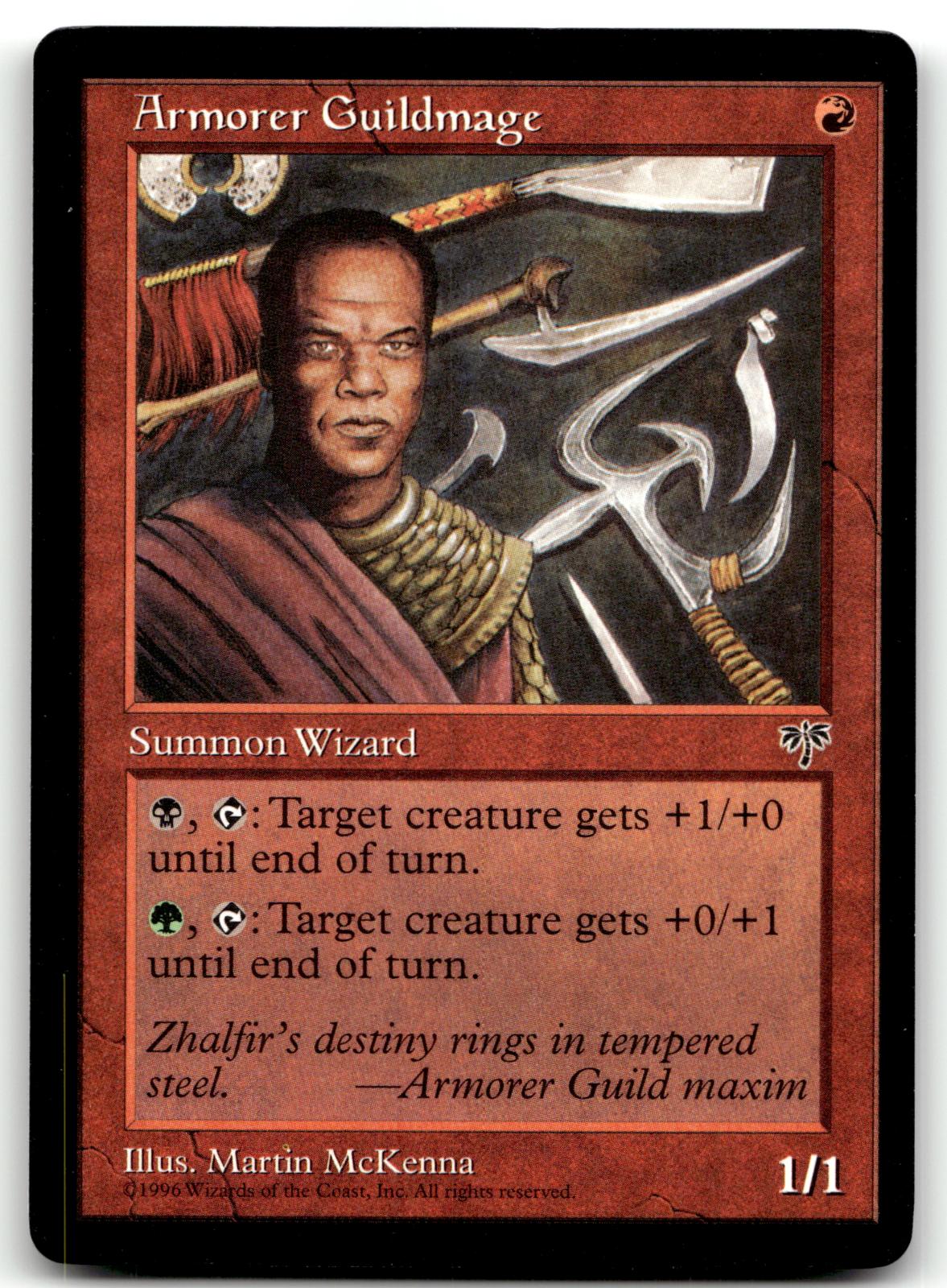 Armorer Guildmage Common Mirage Magic: The Gathering Near Mint