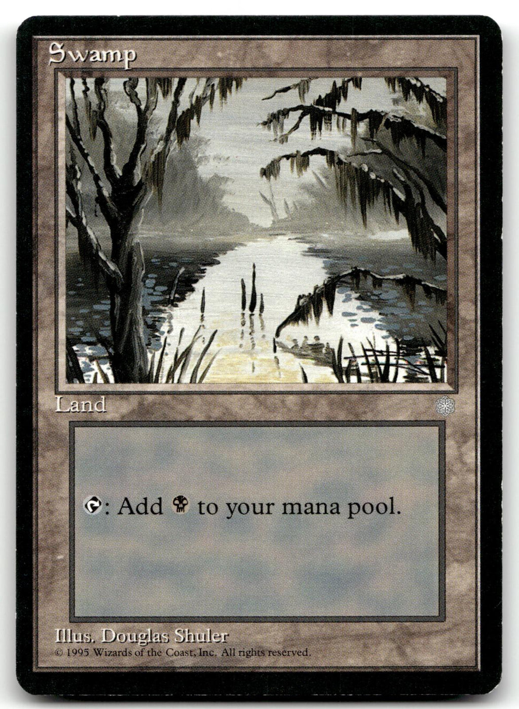 Swamp (353) 353 Land Ice Age Magic: The Gathering Near Mint