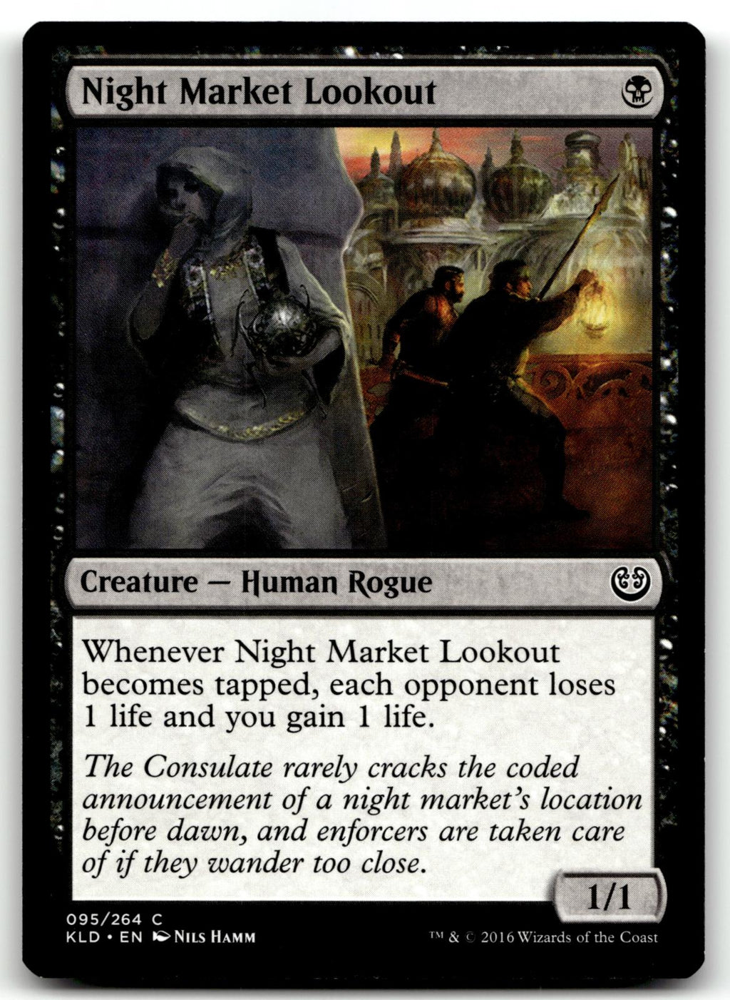 Night Market Lookout 95 Common Kaladesh Magic: The Gathering Near Mint